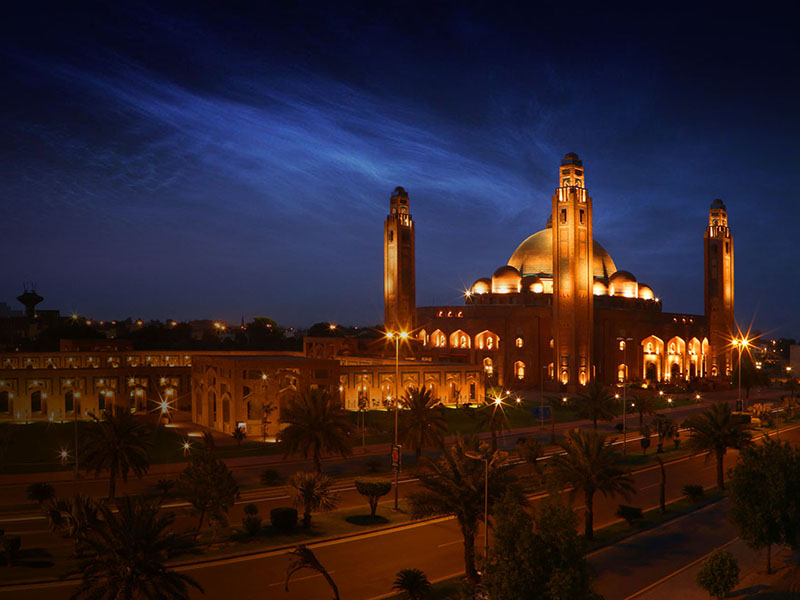 Grand Mosque Lahore inside Bahria Town Lahore