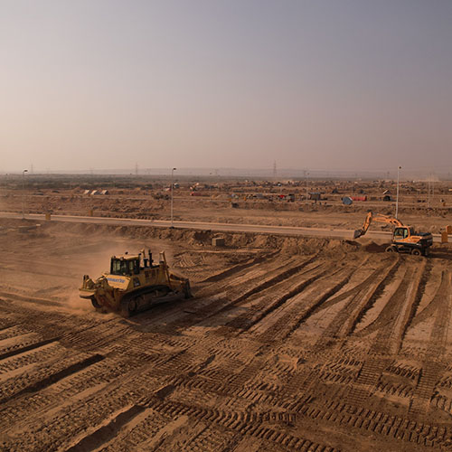 Development Work at Bahria Town Karachi 2 in Pakistan